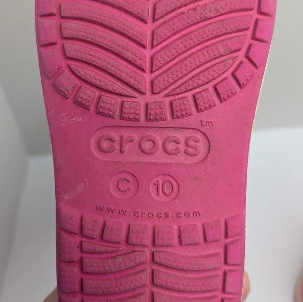 Crocs Hot Pink Rain Boot 10T